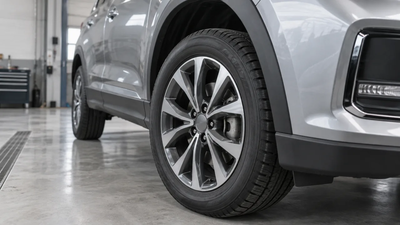 Illustrative tire and wheel condition review