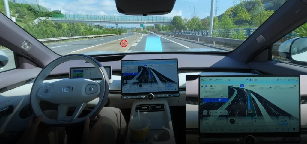 2027 Changan Qiyuan Q06 dashboard and center display