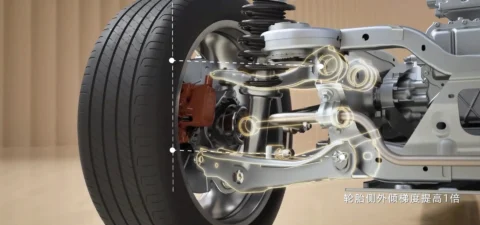 2027 Changan Qiyuan Q06 suspension detail