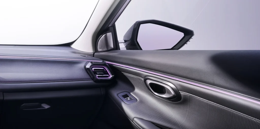 2026 GAC Trumpchi GS3 Emzoom dashboard trim detail