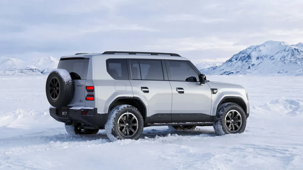 2026 GAC Trumpchi Yue 7 snowfield side exterior