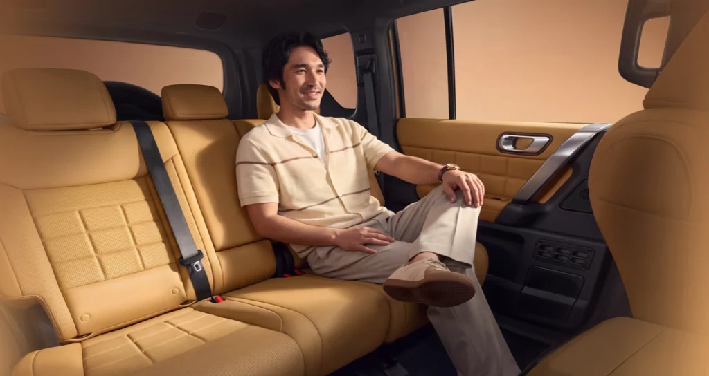 2026 GAC Trumpchi Yue 7 rear seats and passenger space