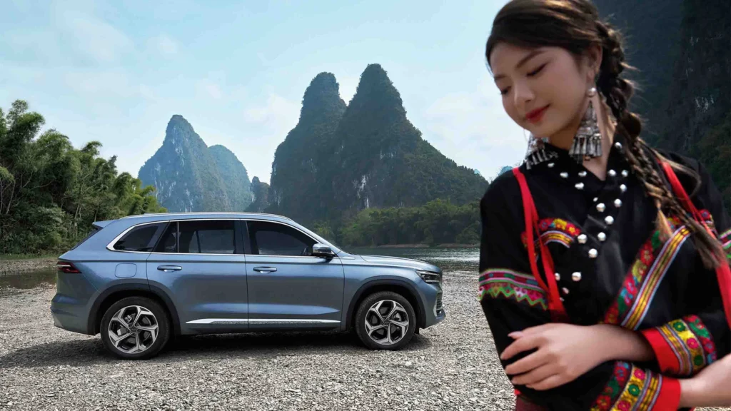 2026 Geely Xingyue L passenger-side profile