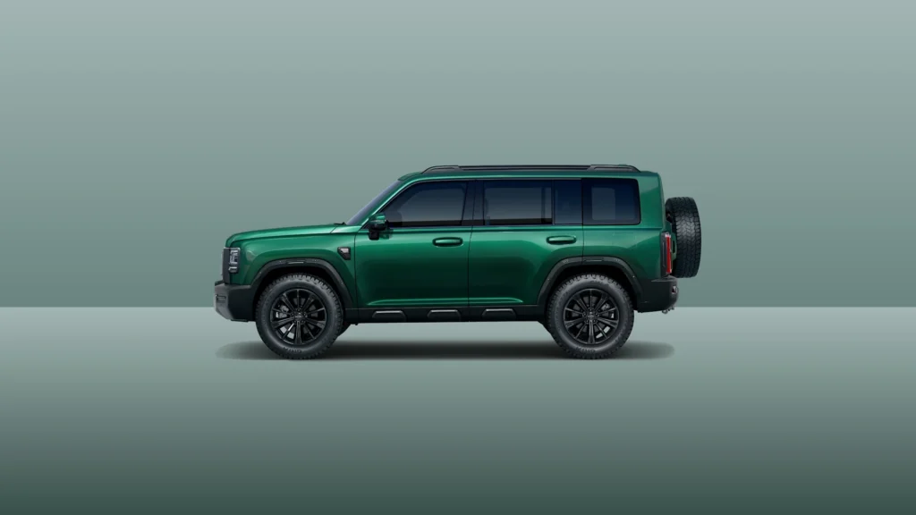 2025 Haval Raptor Gasoline green side profile