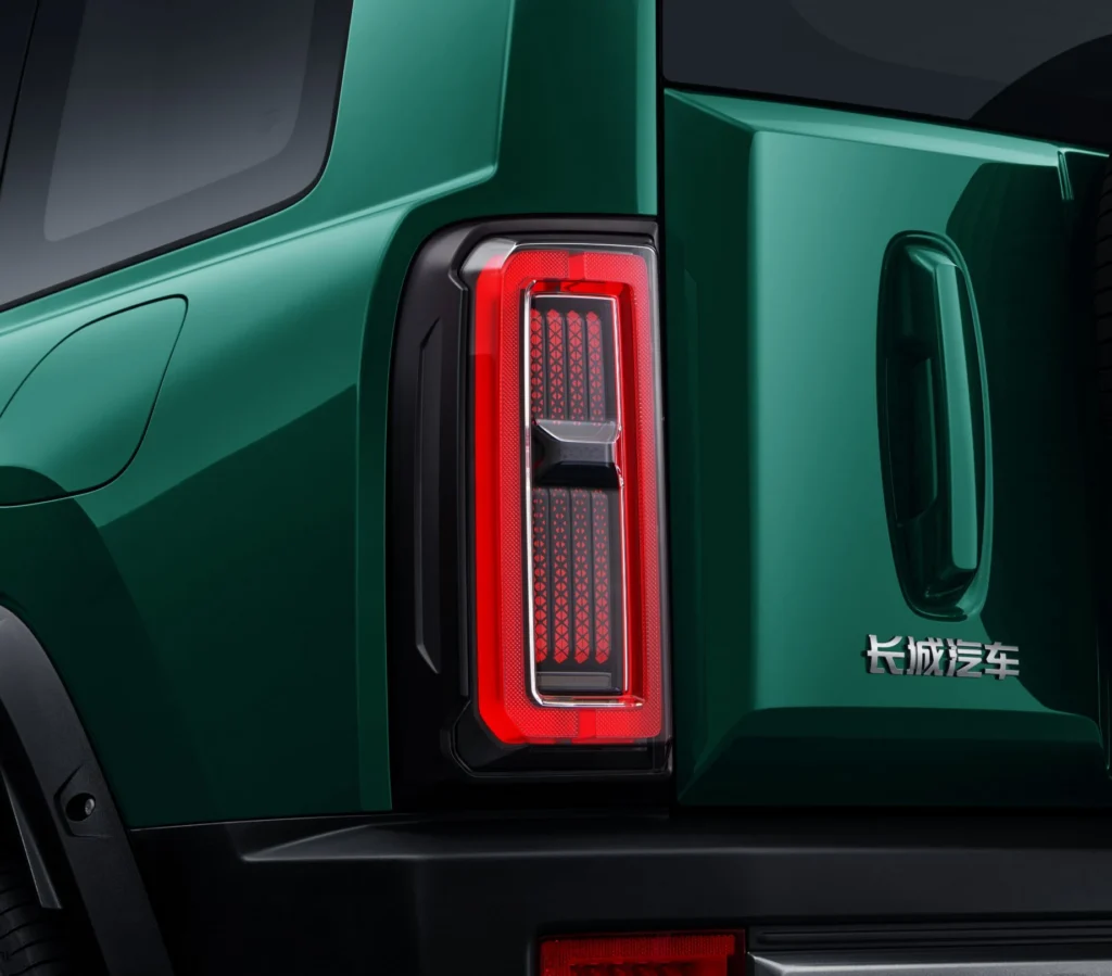 2025 Haval Raptor Gasoline rear lamp detail