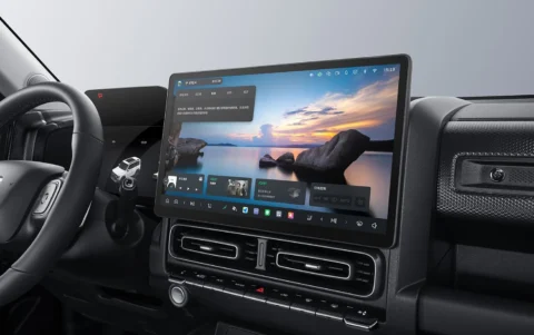 2025 Haval Raptor Gasoline dashboard and center screen