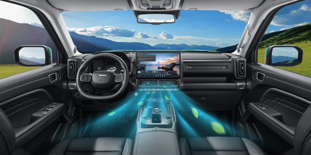 2025 Haval Raptor Gasoline dashboard and center console
