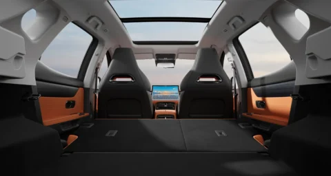 2026 Dasheng rear cabin and cargo area