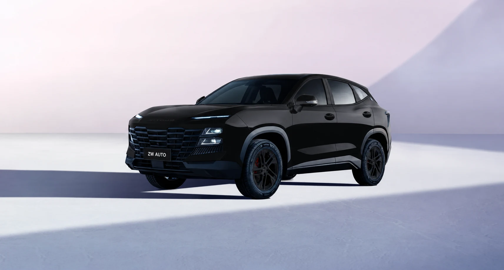 2026 Jetour Dasheng Youth Edition front three-quarter exterior with ZW AUTO plate