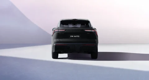 2026 Jetour Dasheng Youth Edition rear exterior with ZW AUTO plate