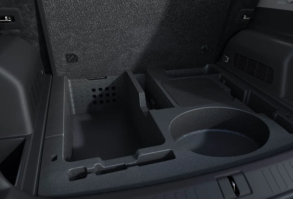 2026 Shanhai T1 cargo storage detail