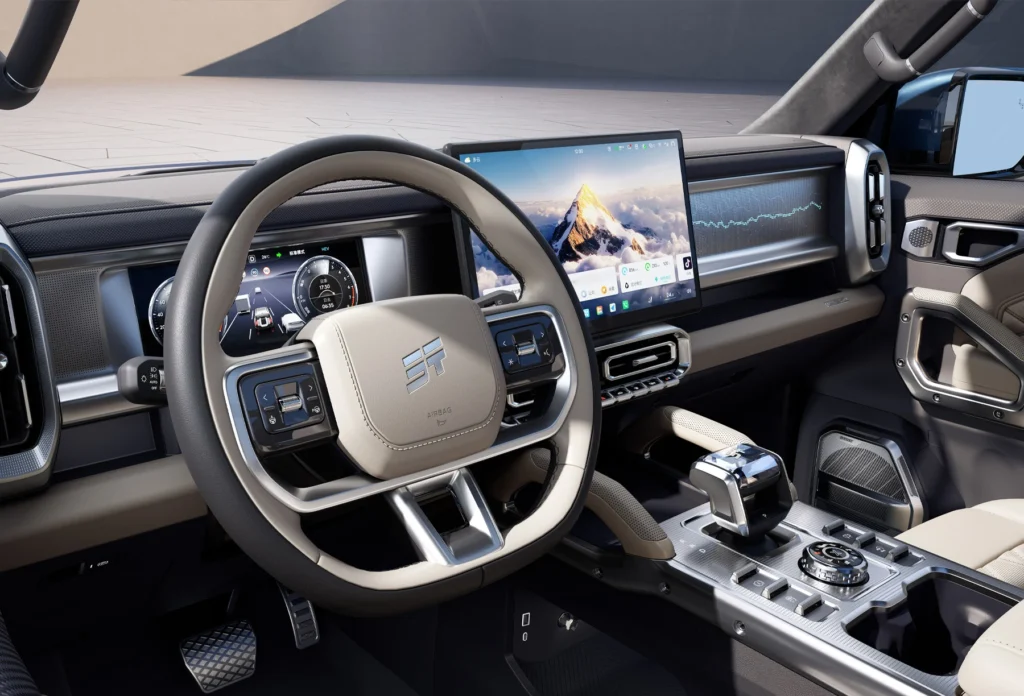 2026 Traveller C-DM dashboard and center console