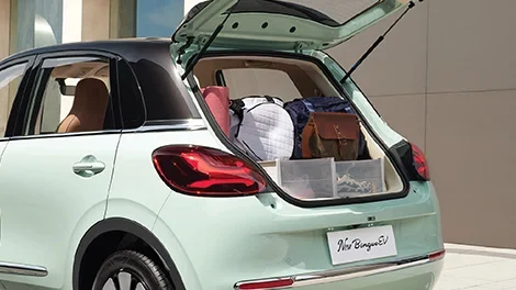 2025 Bingo rear luggage capacity